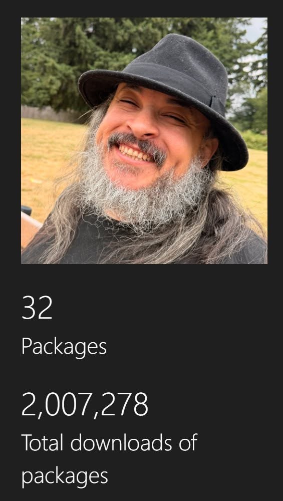 Two million NuGet downloads — grateful for every engineer who trusted the work.